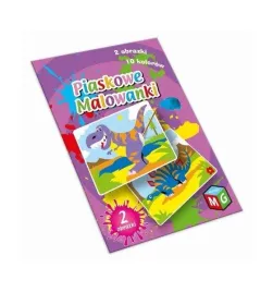 piaskowe-malowanki-dinozaury