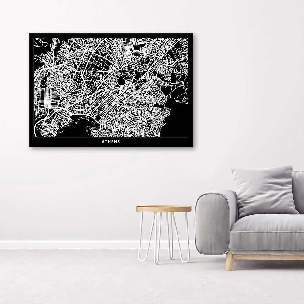 obraz-na-plotnie-ateny-plan-miasta-90x60