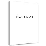 obraz-na-plotnie-napis-balance-60x90