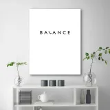 obraz-na-plotnie-napis-balance-60x90-stan-nowy