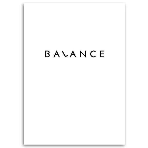 obraz-na-plotnie-napis-balance-60x90-sposob-wykonania-druk-cyfrowy