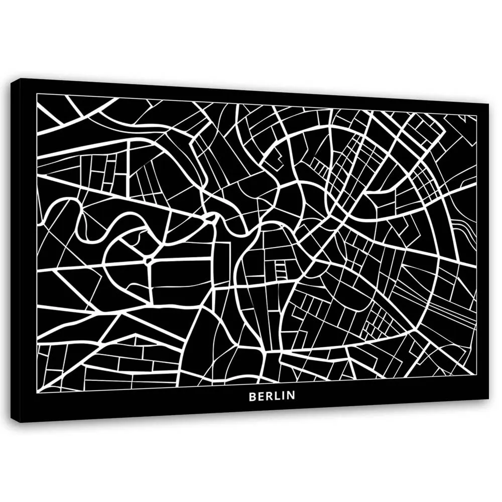 obraz-na-plotnie-berlin-plan-miasta-60x40-stan-nowy