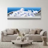 obraz-na-plotnie-kolorowa-orchidea-120x40-stan-nowy