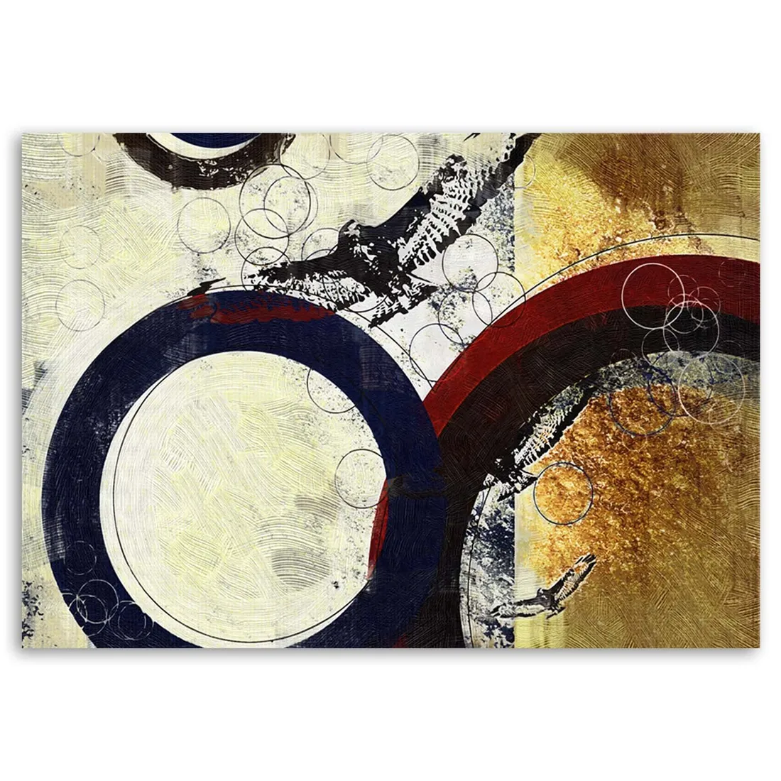 obraz-na-plotnie-abstrakcja-kola-akwarela-60x40