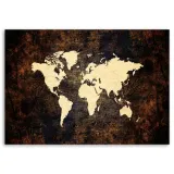 obraz-na-plotnie-brazowa-mapa-swiata-60x40-sposob-wykonania-druk-cyfrowy