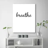 obraz-na-plotnie-napis-breathe-70x100-stan-nowy