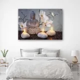 obraz-na-plotnie-buddha-zen-storczyk-60x40-stan-nowy