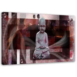 obraz-na-plotnie-abstrakcja-buddha-zen-spa-60x40