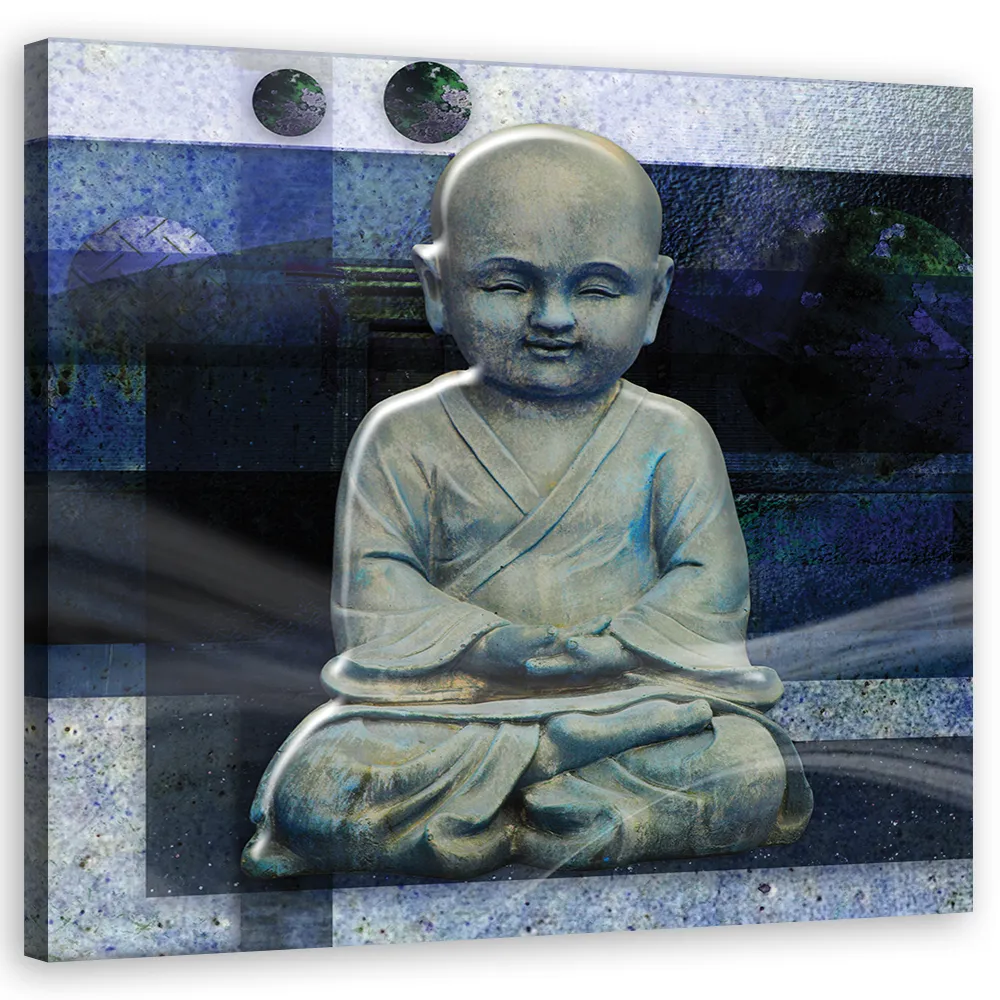 obraz-na-plotnie-budda-zen-niebieski-40x40-stan-nowy