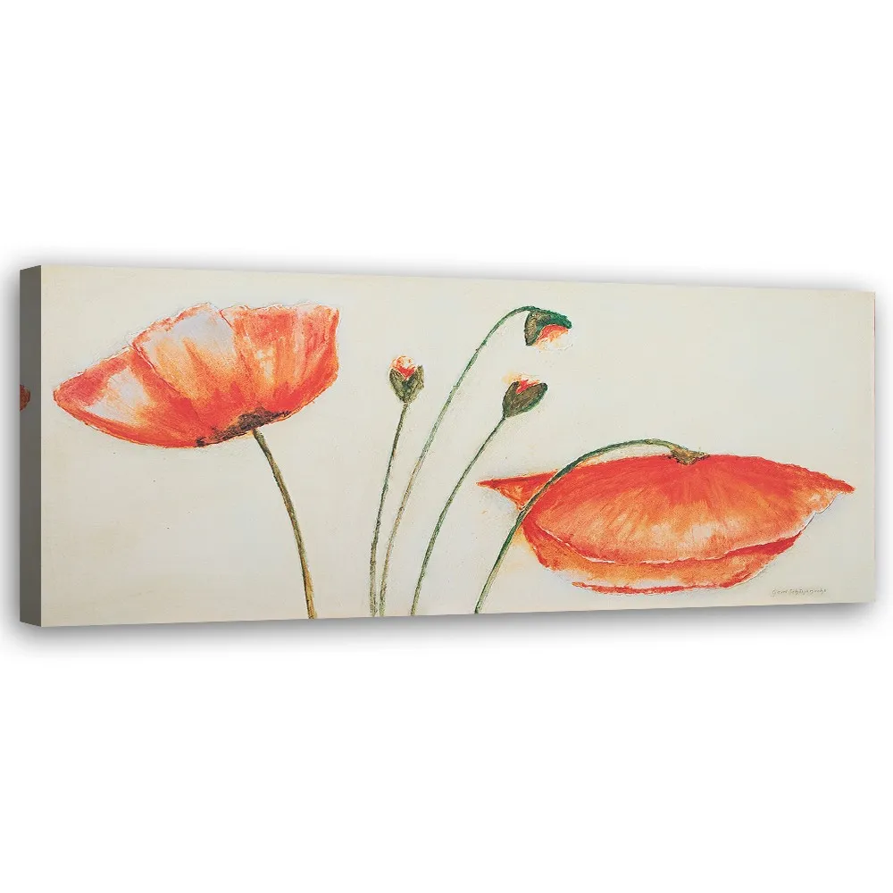obraz-na-plotnie-czerwone-maki-150x50-stan-nowy