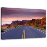 obraz-na-plotnie-droga-route-66-usa-60x40