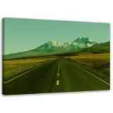 obraz-na-plotnie-droga-route-66-gory-120x80