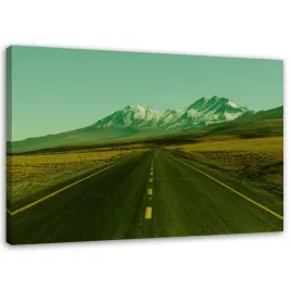 obraz-na-plotnie-droga-route-66-gory-60x40