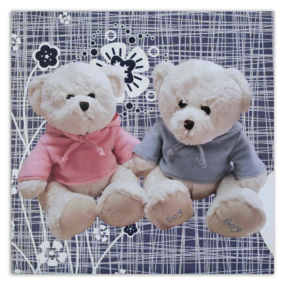 obraz-na-plotnie-biale-misie-50x50
