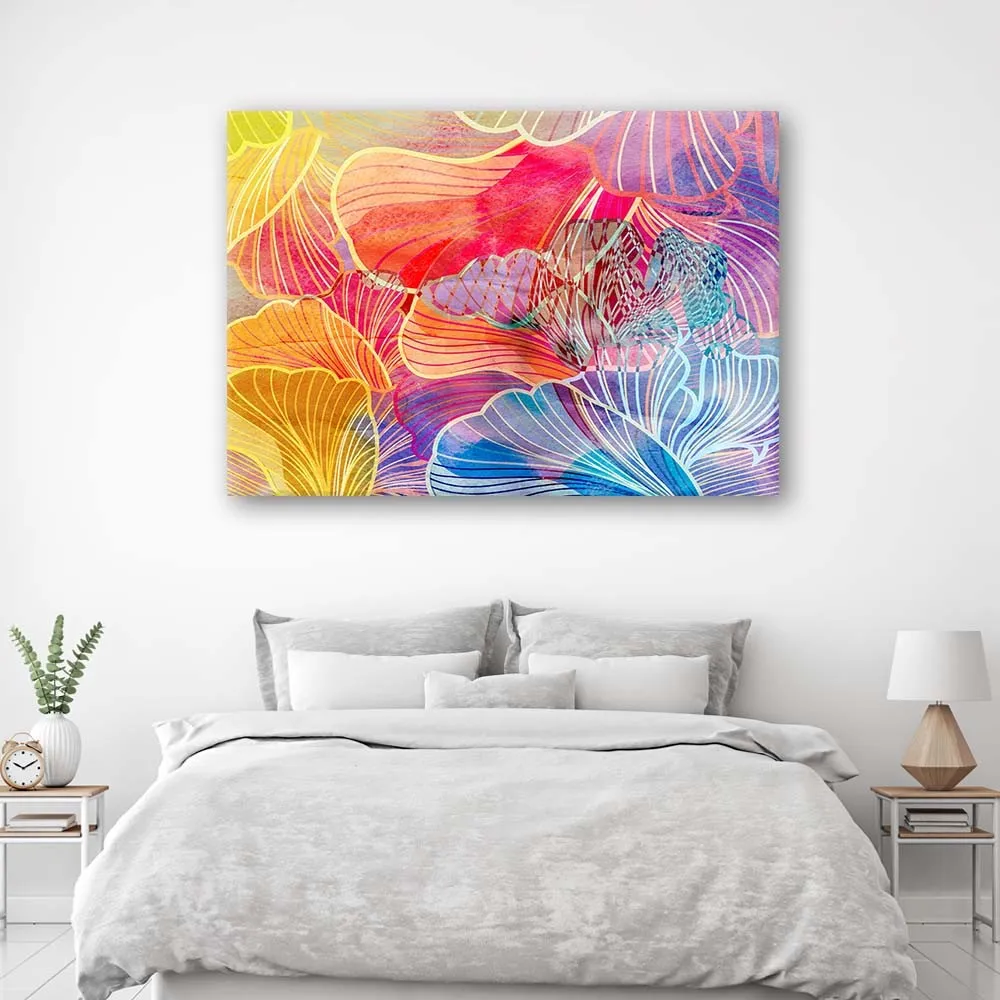 obraz-na-plotnie-kolorowa-abstrakcja-60x40
