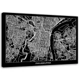 obraz-na-plotnie-filadelfia-plan-miasta-90x60