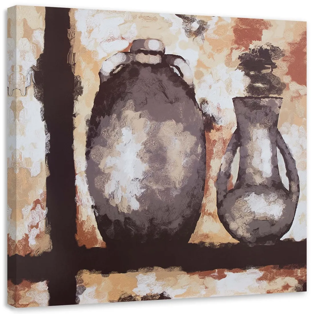 obraz-na-plotnie-dzbany-30x30-stan-nowy