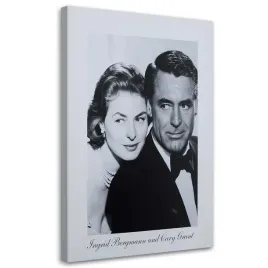 obraz-na-plotnie-ingrid-bergmann-cary-gran-70x100