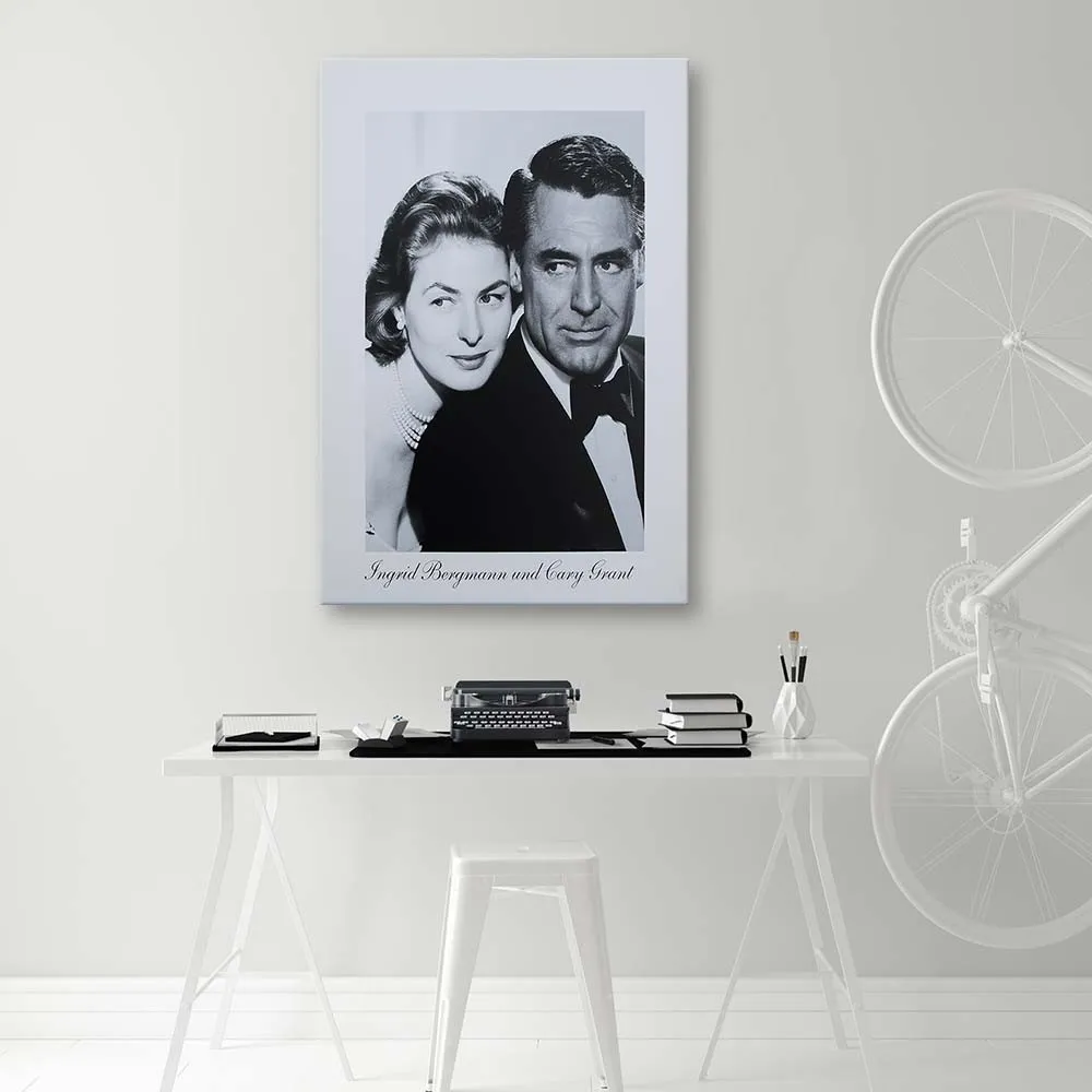 obraz-na-plotnie-ingrid-bergmann-cary-gran-70x100