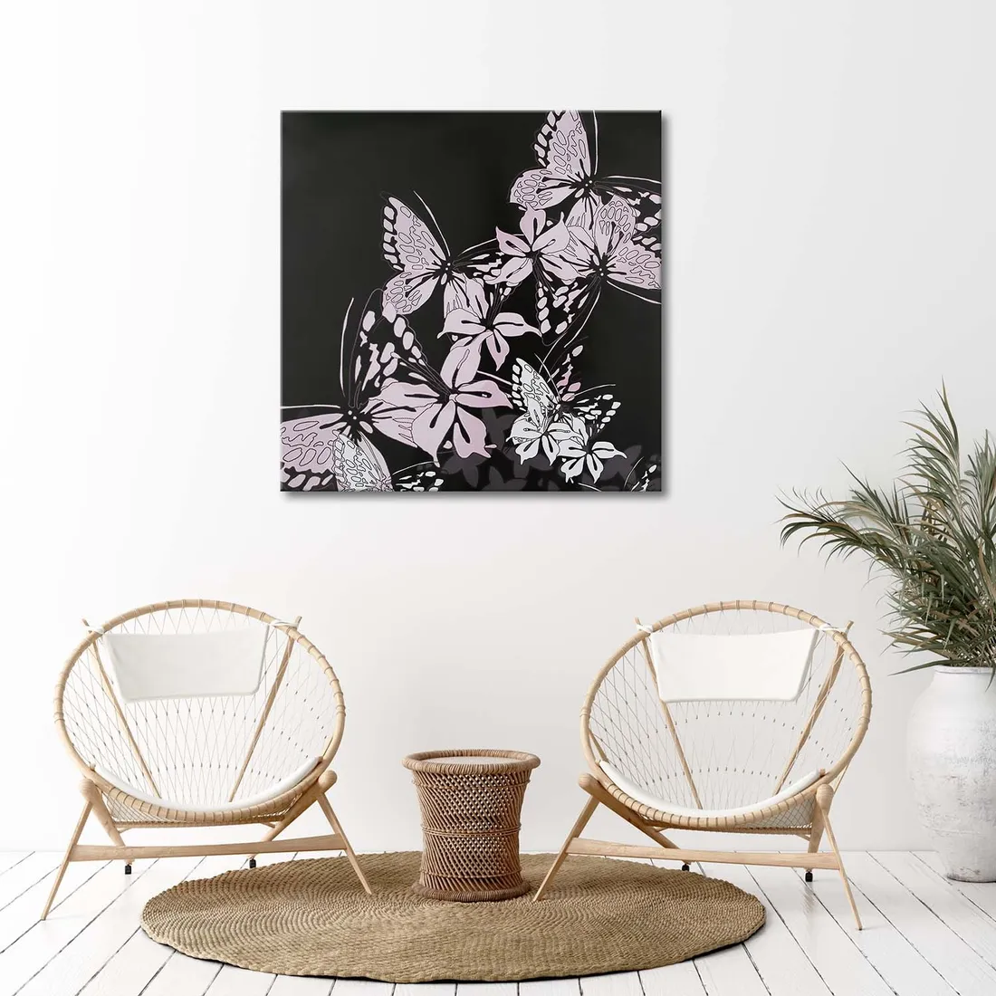 obraz-na-plotnie-motyl-owad-60x60