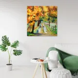 obraz-na-plotnie-jesien-park-malowany-30x30-stan-nowy