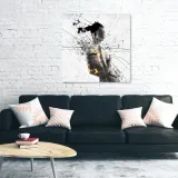 obraz-na-plotnie-kobieta-abstrakcja-60x60-stan-nowy