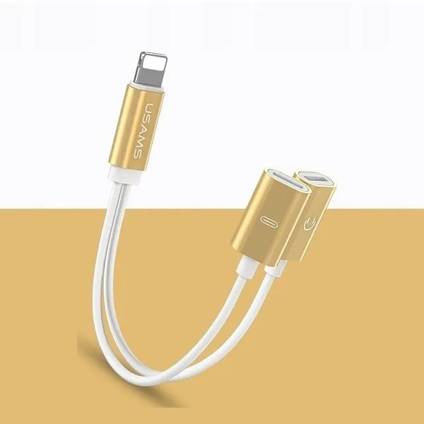 usams-adapter-2w1-lightning-gold-do-apple-iphone-stan-nowy