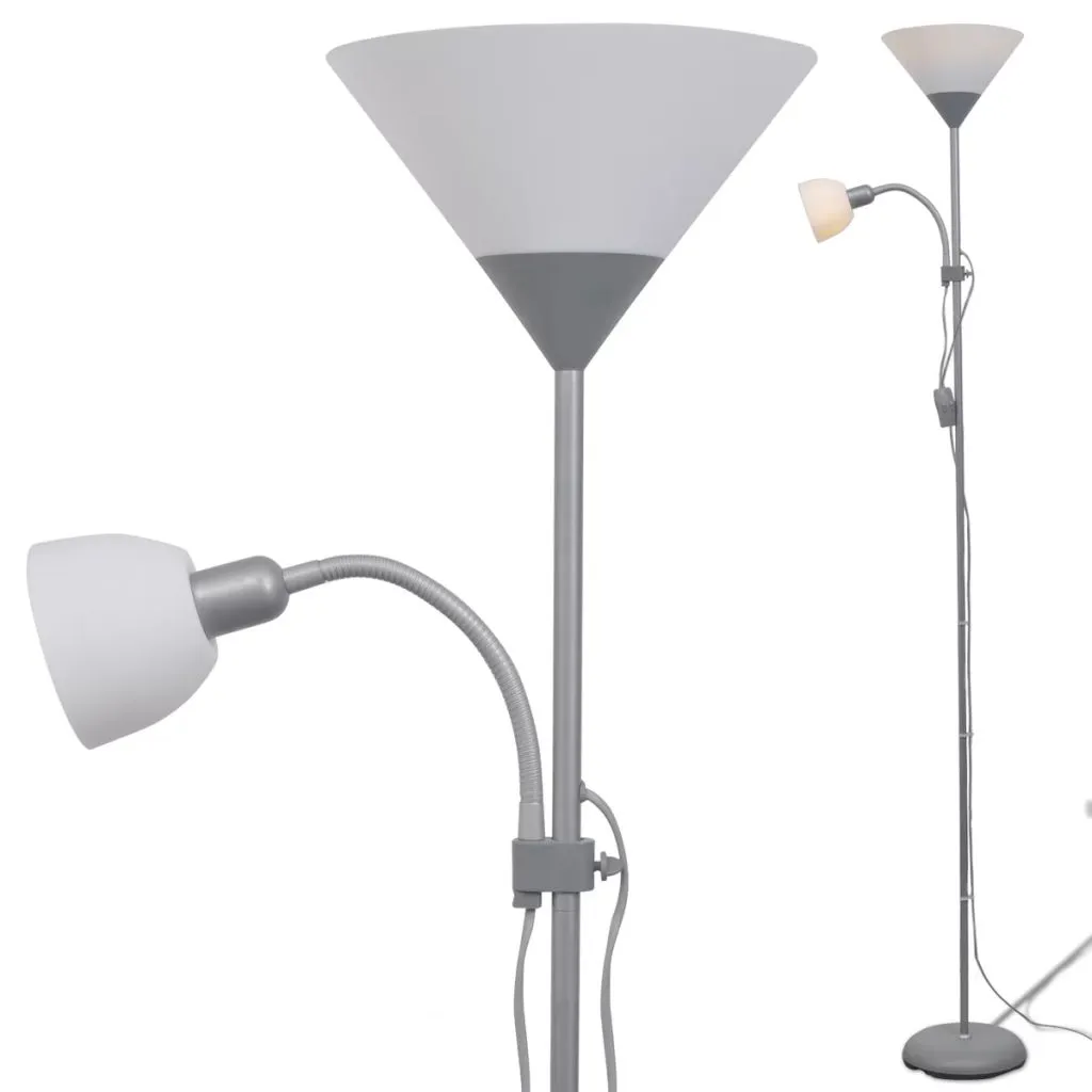 lampa-podlogowa-szara-stan-nowy