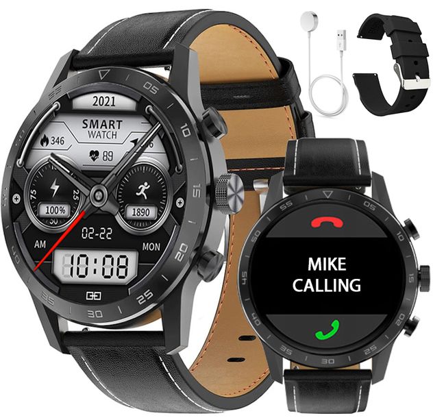 SMARTWATCH MĘSKI do IPHONE XIAOMI SAMSUNG HUAWEI ERLI.pl