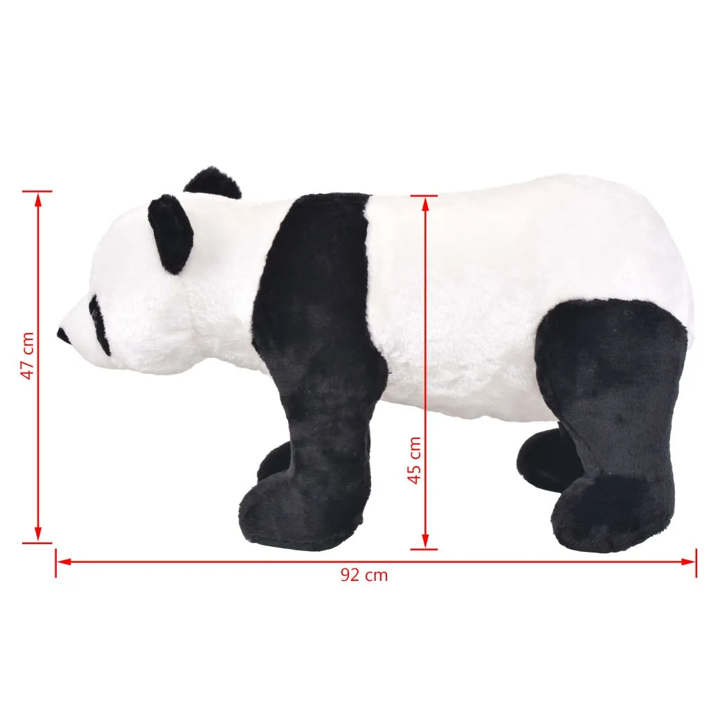 pluszowa-panda-stojaca-czarno-biala-xxl