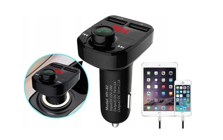 transmiter-bluetooth-fm-mp3-sd-ladowarka-3a-2xusb-stan-nowy