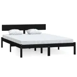 810121-bed-frame-black-solid-wood-120x190-cm-4ft-small-double