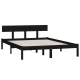 810121-bed-frame-black-solid-wood-120x190-cm-4ft-small-double-stan-nowy