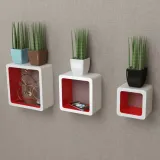 3-bialo-czerwone-polki-ozdobne-mdf-cube-stan-nowy