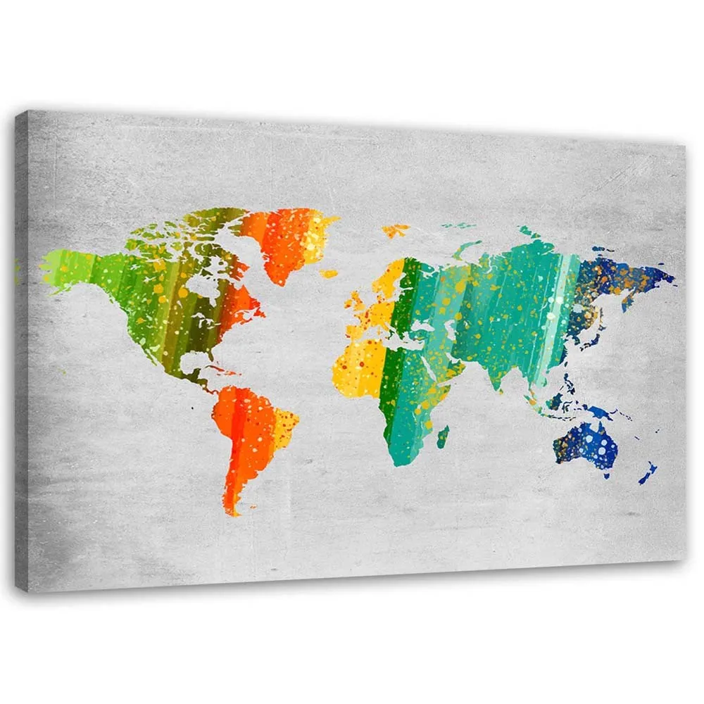 obraz-na-plotnie-mapa-kolorowa-100x70-stan-nowy