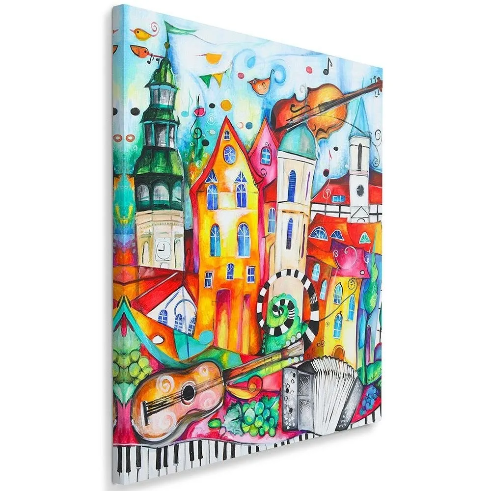obraz-na-plotnie-kolorowe-miasteczko-60x90-stan-nowy
