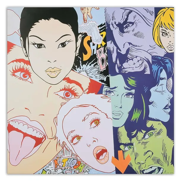 obraz-na-plotnie-pop-art-twarze-40x40-sposob-wykonania-druk-cyfrowy