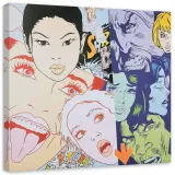 obraz-na-plotnie-pop-art-twarze-60x60