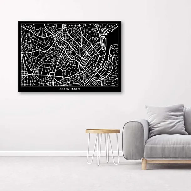 obraz-na-plotnie-kopenhaga-plan-miasta-60x40-stan-nowy