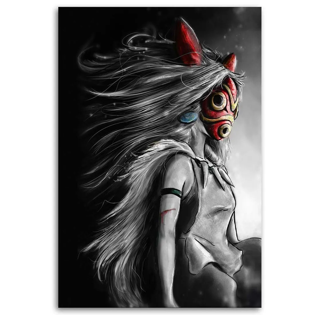 obraz-na-plotnie-anime-princess-mononoke-60x90