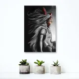 obraz-na-plotnie-anime-princess-mononoke-70x100-stan-nowy