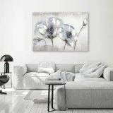 obraz-na-plotnie-akwarela-biale-kwiaty-90x60-stan-nowy