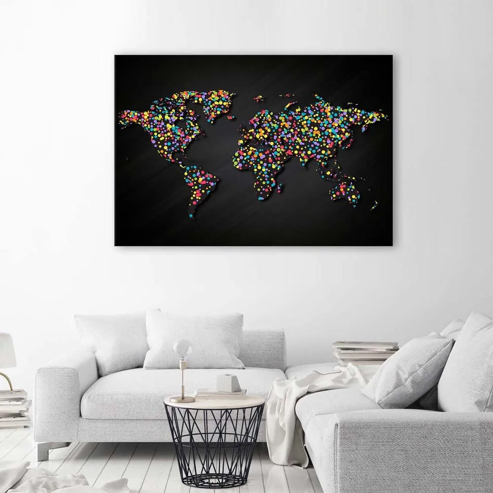 obraz-na-plotnie-kolorowa-mapa-120x80