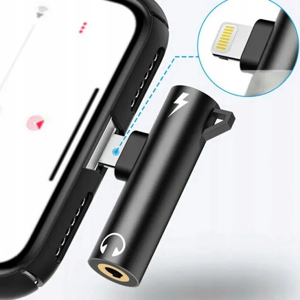 adapter-przejsciowka-audio-lightning-mini-jack-stan-nowy