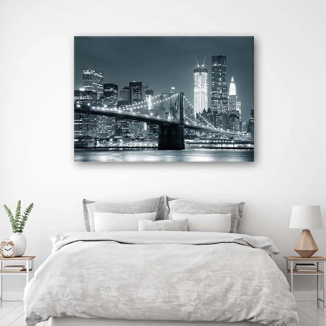 obraz-na-plotnie-nowy-jork-most-manhattan-60x40
