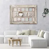 obraz-na-plotnie-home-serce-shabby-chic-90x60-stan-nowy