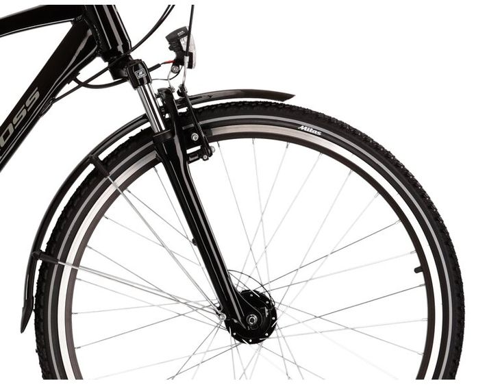 Rower trekkingowy męski Kross TRANS 4.0 czarny ERLI.pl
