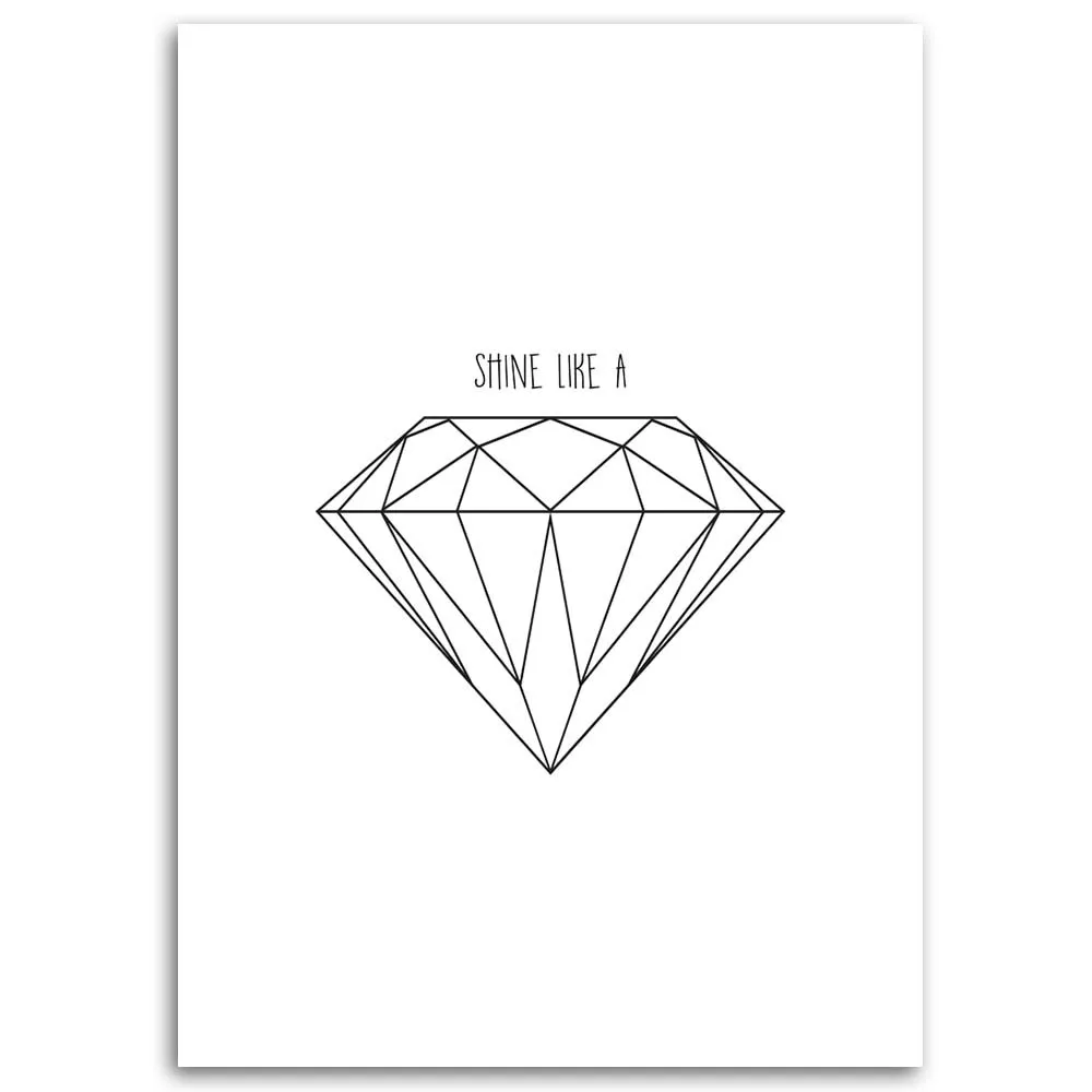 obraz-na-plotnie-diament-geometryczny-40x60