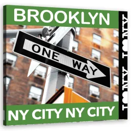 obraz-na-plotnie-nowy-jork-brooklyn-40x40