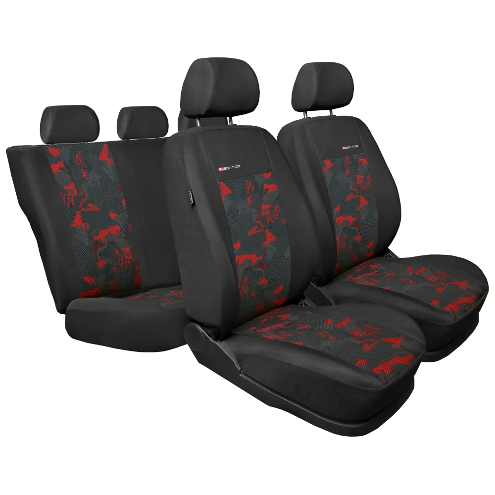 pokrowce-auto-dekor-elegance-czerwone
